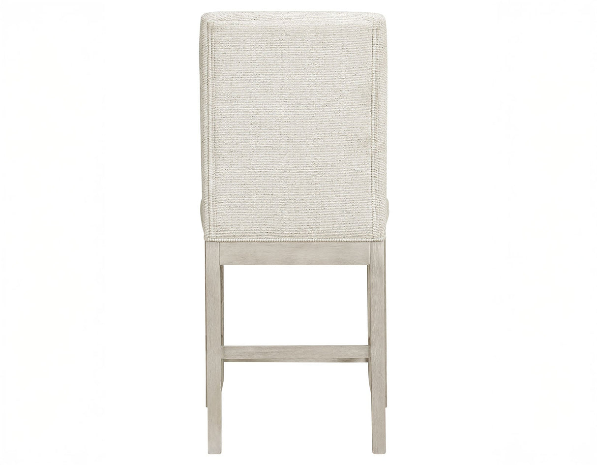 Garland 24″ Counter Chair, Greige Finish by Steve Silver at Eve Furniture