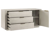 Garland 64″ Sideboard, Greige by Steve Silver at Eve Furniture