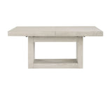 Garland 70-88-inch Table w/18-inch Leaf, Greige Finish by Steve Silver at Eve Furniture