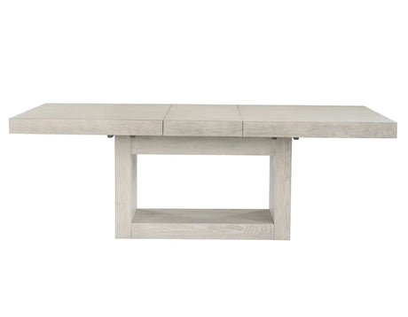 Garland 70-88-inch Table w/18-inch Leaf, Greige Finish by Steve Silver at Eve Furniture