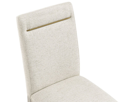 Garland Side Chair, Greige Finish, Set of 2 by Steve Silver at Eve Furniture