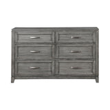 Garretson Gray Dresser by Homelegance at Eve Furniture