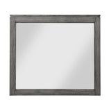 Garretson Gray Mirror (Mirror Only) by Homelegance at Eve Furniture