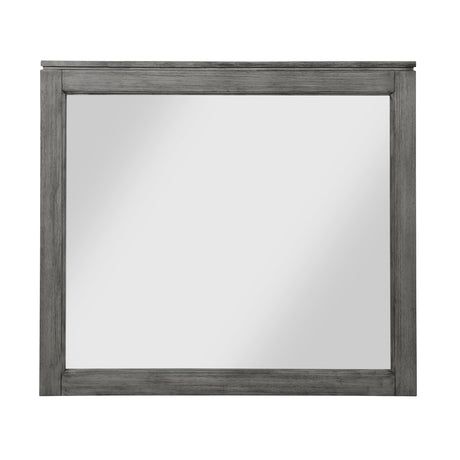Garretson Gray Mirror (Mirror Only) by Homelegance at Eve Furniture