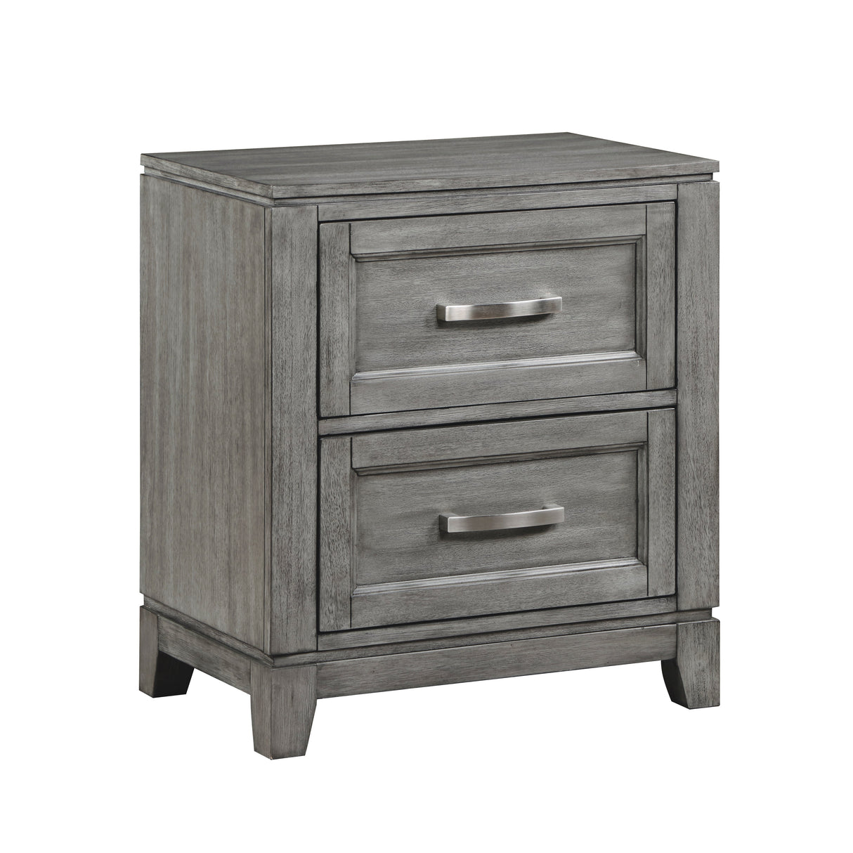 Garretson Gray Nightstand by Homelegance at Eve Furniture
