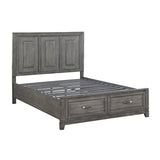 Garretson Gray Storage Platform Bedroom Set by Homelegance at Eve Furniture