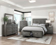 Garretson Gray Storage Platform Bedroom Set by Homelegance at Eve Furniture