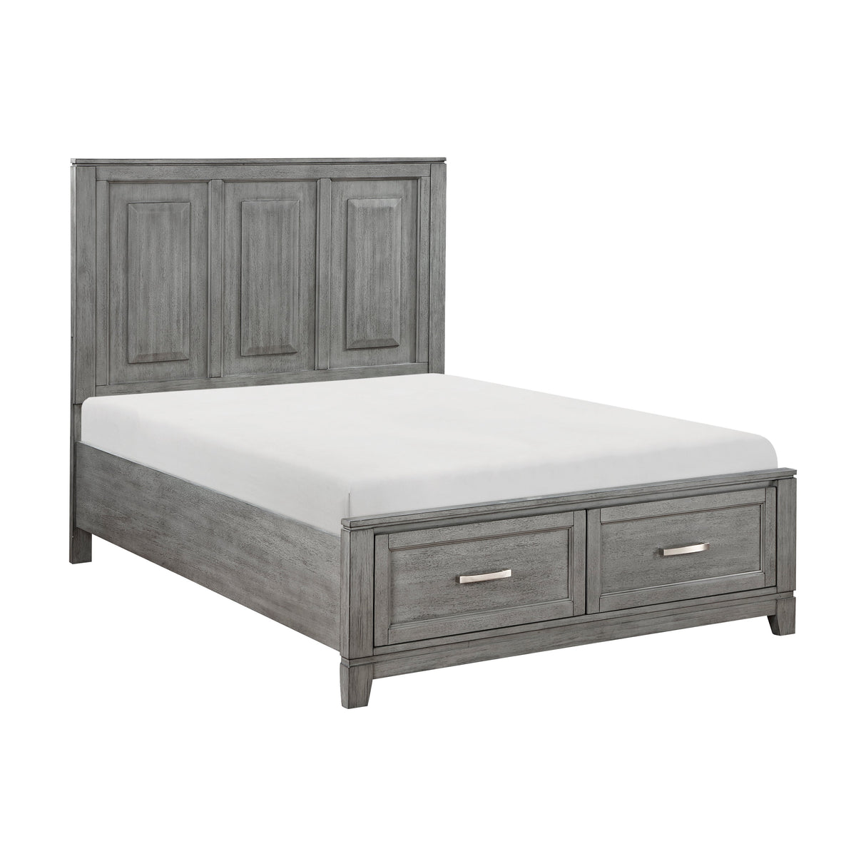 Garretson Gray Storage Platform Youth Bedroom Set by Homelegance at Eve Furniture