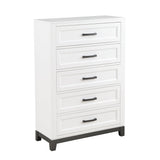 Garretson White Chest by Homelegance at Eve Furniture