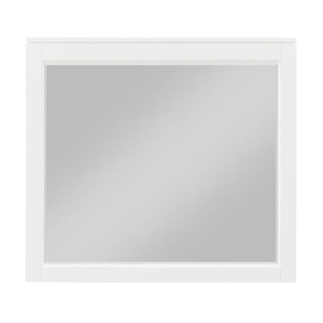 Garretson White Mirror (Mirror Only) by Homelegance at Eve Furniture