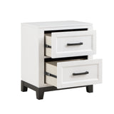 Garretson White Storage Platform Bedroom Set by Homelegance at Eve Furniture