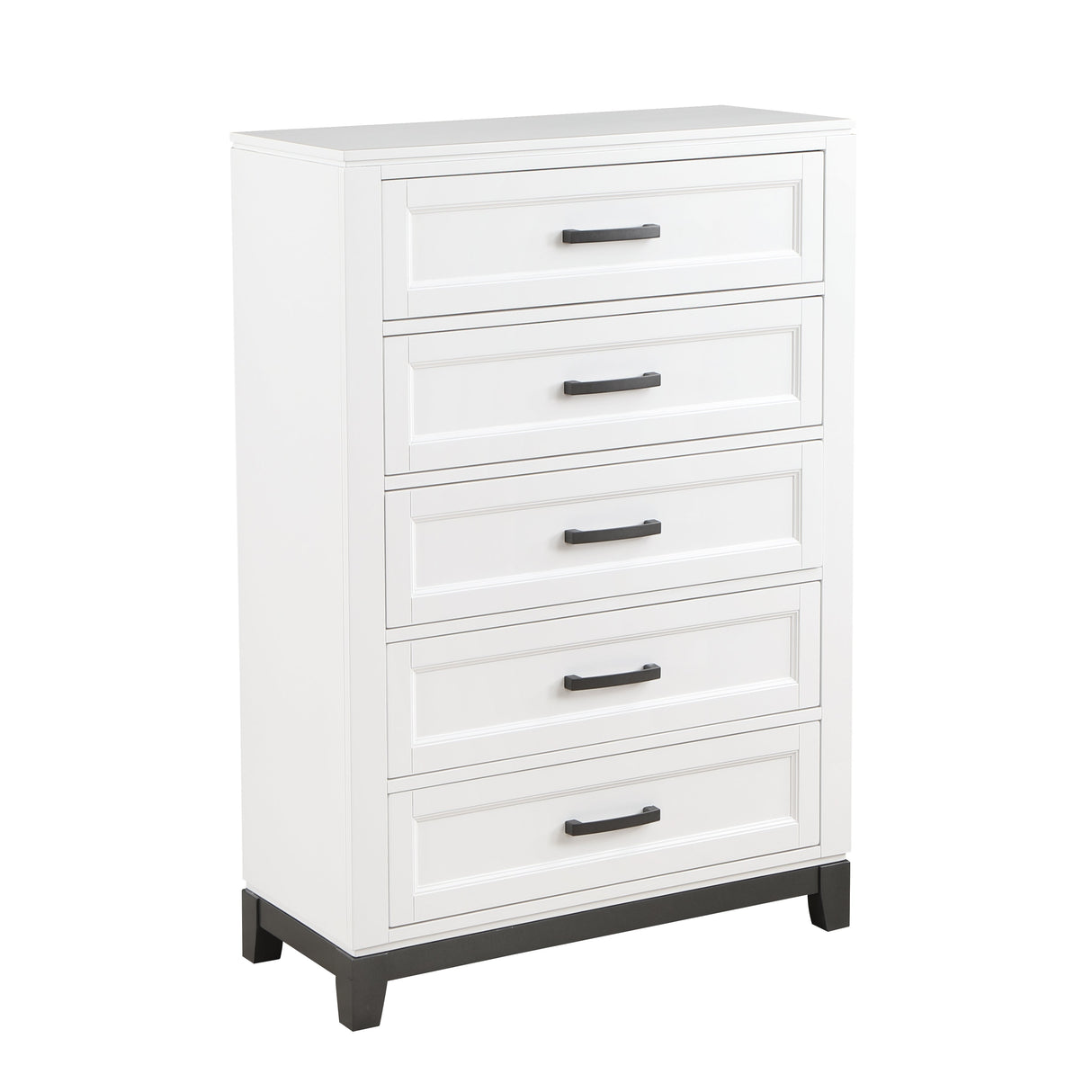 Garretson White Storage Platform Bedroom Set by Homelegance at Eve Furniture