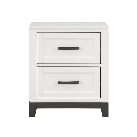 Garretson White Storage Platform Youth Bedroom Set by Homelegance at Eve Furniture