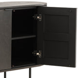 Garron Sideboard, Black by Dovetail at Eve Furniture