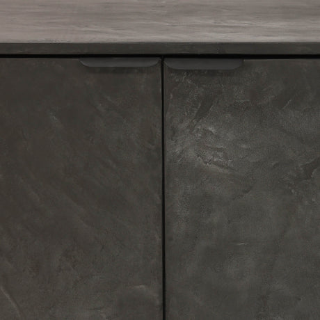 Garron Sideboard, Black by Dovetail at Eve Furniture