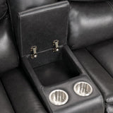 Gatria Gray Sectional by Furniture of America at Eve Furniture