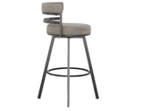 Gene 30-inch Swivel Bar Stool by Steve Silver at Eve Furniture