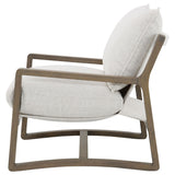 Geneva Sand Boucle Wood Arm Accent Chair by Coaster at Eve Furniture