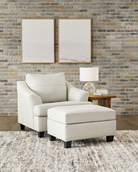 Genoa Coconut Leather Living Room Set by Ashley at Eve Furniture