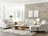Genoa Coconut Leather Living Room Set by Ashley at Eve Furniture