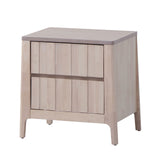 Gervais White Wash Night Stand by Furniture of America at Eve Furniture