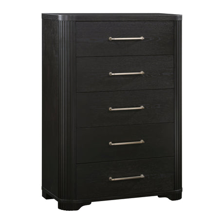 Gilbert Charcoal Chest by Homelegance at Eve Furniture