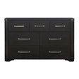 Gilbert Charcoal Dresser by Homelegance at Eve Furniture