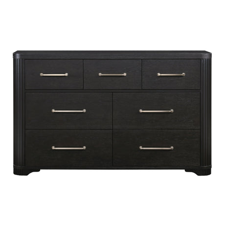Gilbert Charcoal Dresser by Homelegance at Eve Furniture