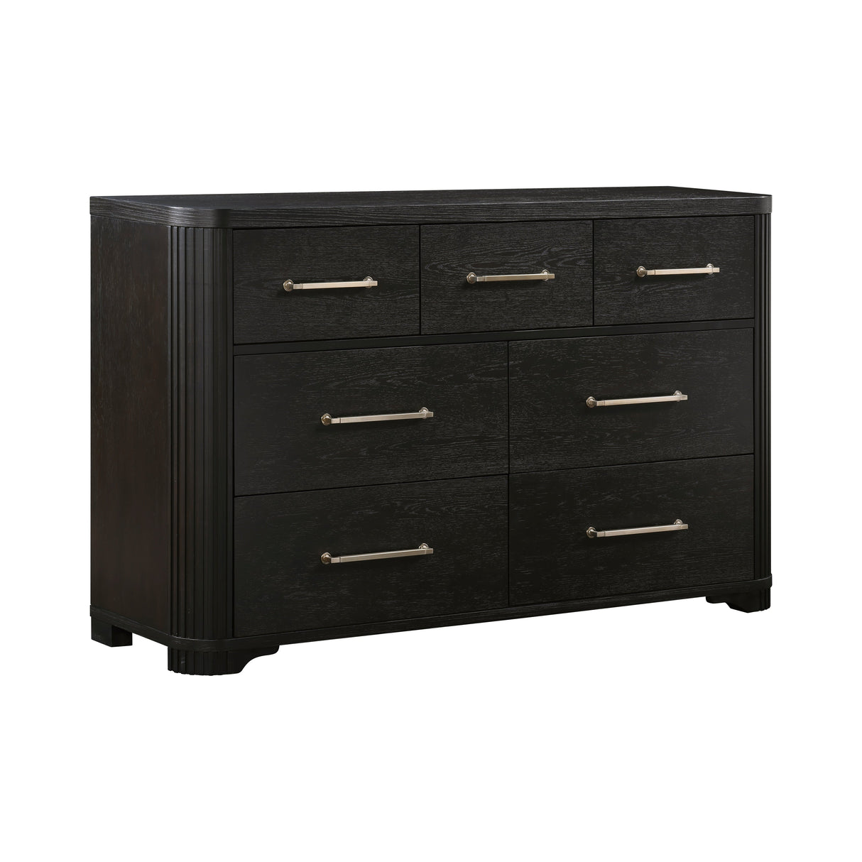 Gilbert Charcoal Dresser by Homelegance at Eve Furniture