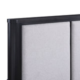 Gilbert Charcoal Queen Storage Platform Bed by Homelegance at Eve Furniture