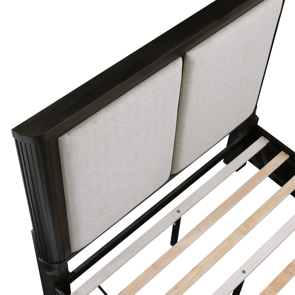 Gilbert Charcoal Queen Storage Platform Bed by Homelegance at Eve Furniture