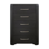 Gilbert Charcoal Storage Platform Bedroom Set by Homelegance at Eve Furniture