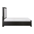Gilbert Charcoal Storage Platform Bedroom Set by Homelegance at Eve Furniture
