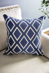 Giovanni Beige/Blue Sofa by Furniture of America at Eve Furniture