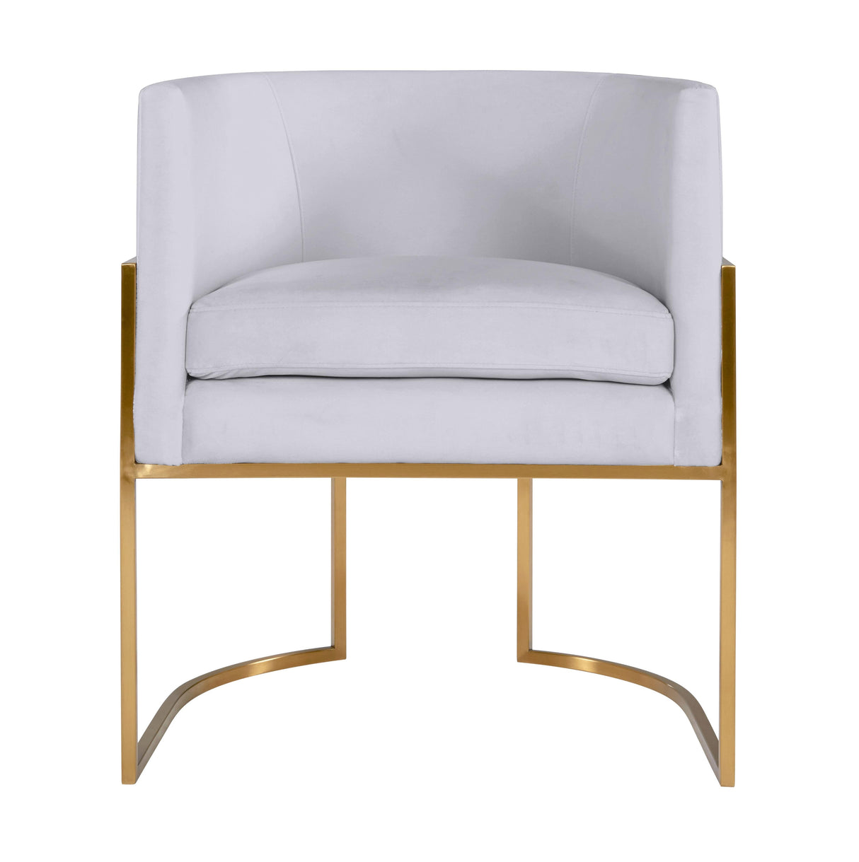 Giselle Velvet Dining Chair with Gold Base by Inspire Me! Home Decor by TOV Furniture at Eve Furniture