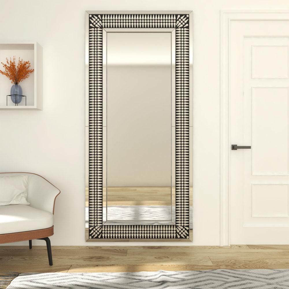 Glam A6 Floor Mirror by Happy Homes at Eve Furniture