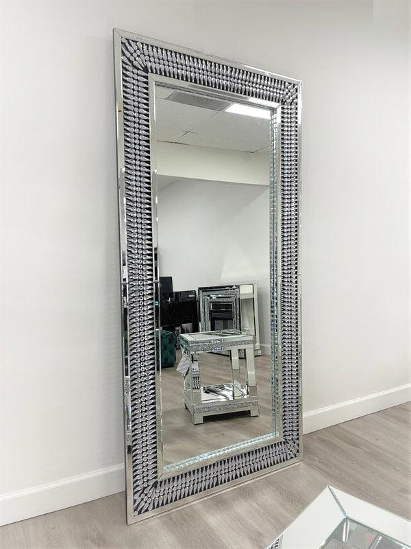Glam A6 Floor Mirror by Happy Homes at Eve Furniture