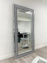 Glam A6 Floor Mirror by Happy Homes at Eve Furniture