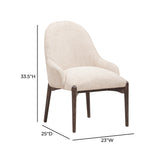 Glendale Chenille Dining Chair by TOV Furniture at Eve Furniture
