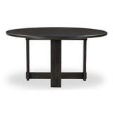 Glenn Dark Brown Round Dining Table by Moe's Home at Eve Furniture