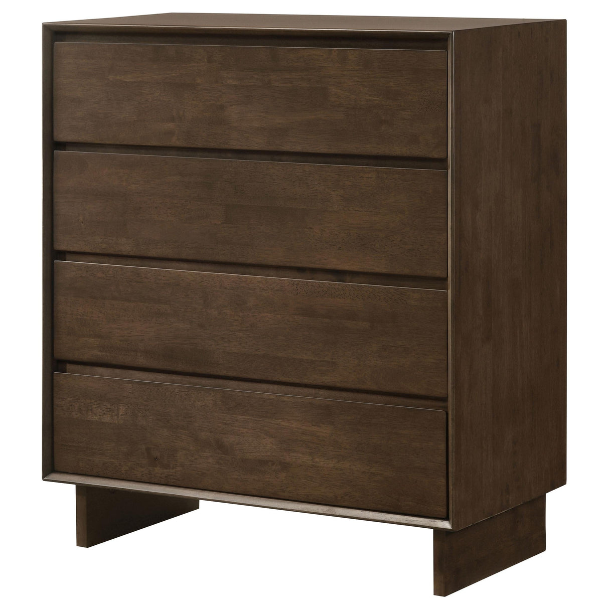 Glenwood 4-drawer Chest of Drawers Warm Brown by Coaster at Eve Furniture