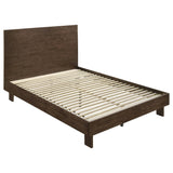 Glenwood Warm Brown 48-inch Eastern King Platform Panel Bed by Coaster at Eve Furniture