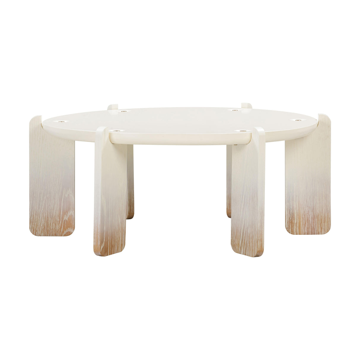 Gloria Cream Oak Coffee Table by TOV Furniture at Eve Furniture