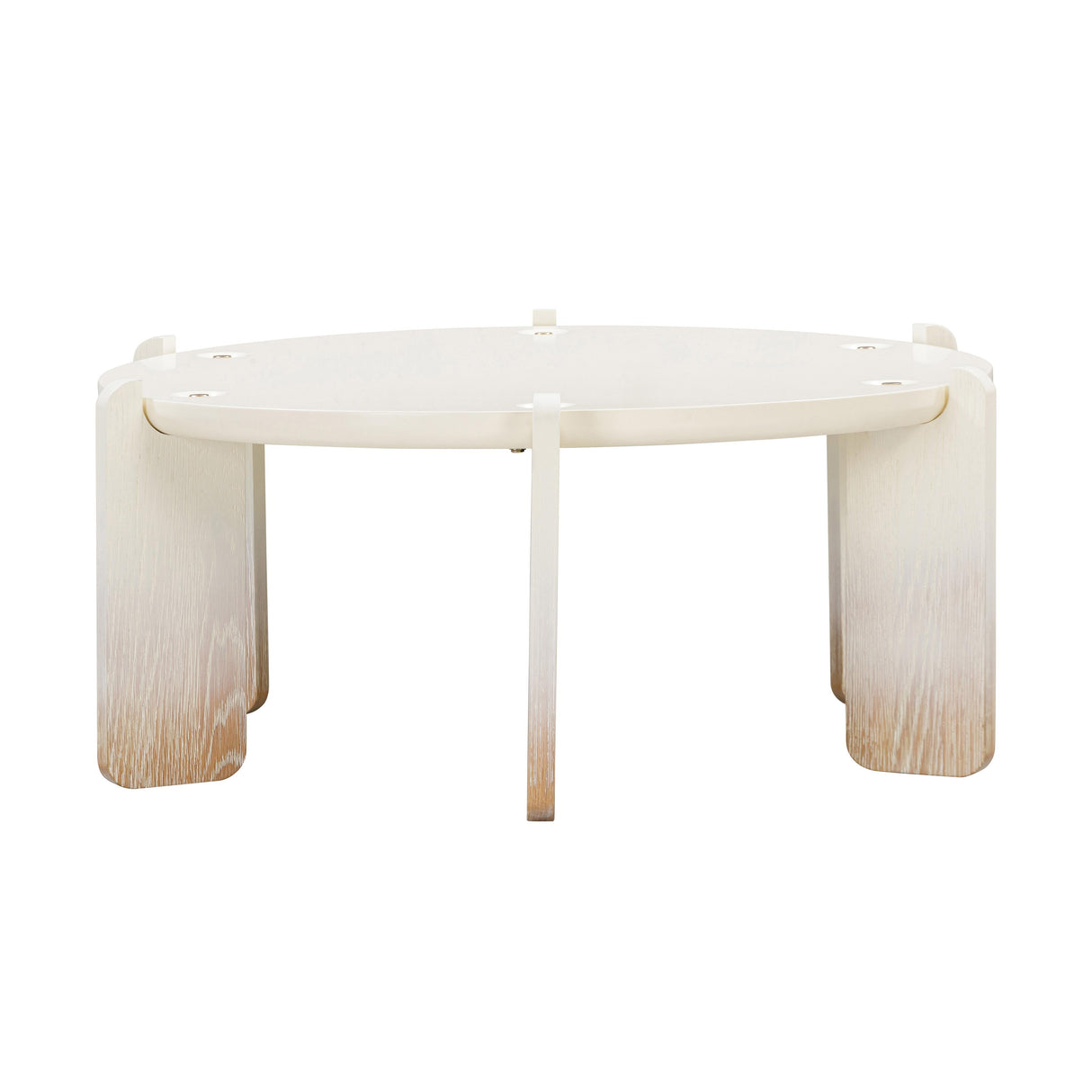 Gloria Cream Oak Coffee Table by TOV Furniture at Eve Furniture