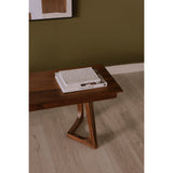 Godenza Brown Bench by Moe's Home at Eve Furniture