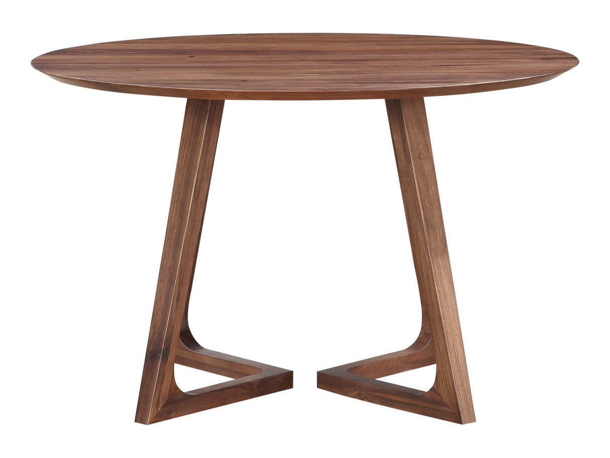 Godenza Brown Round Dining Table by Moe's Home at Eve Furniture