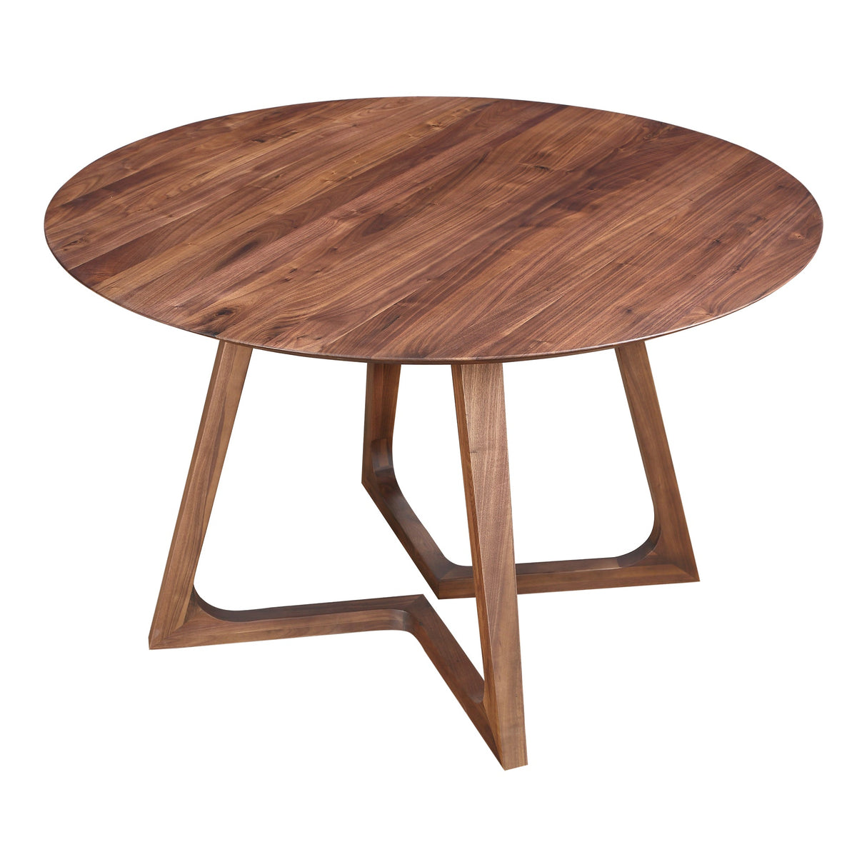 Godenza Brown Round Dining Table by Moe's Home at Eve Furniture