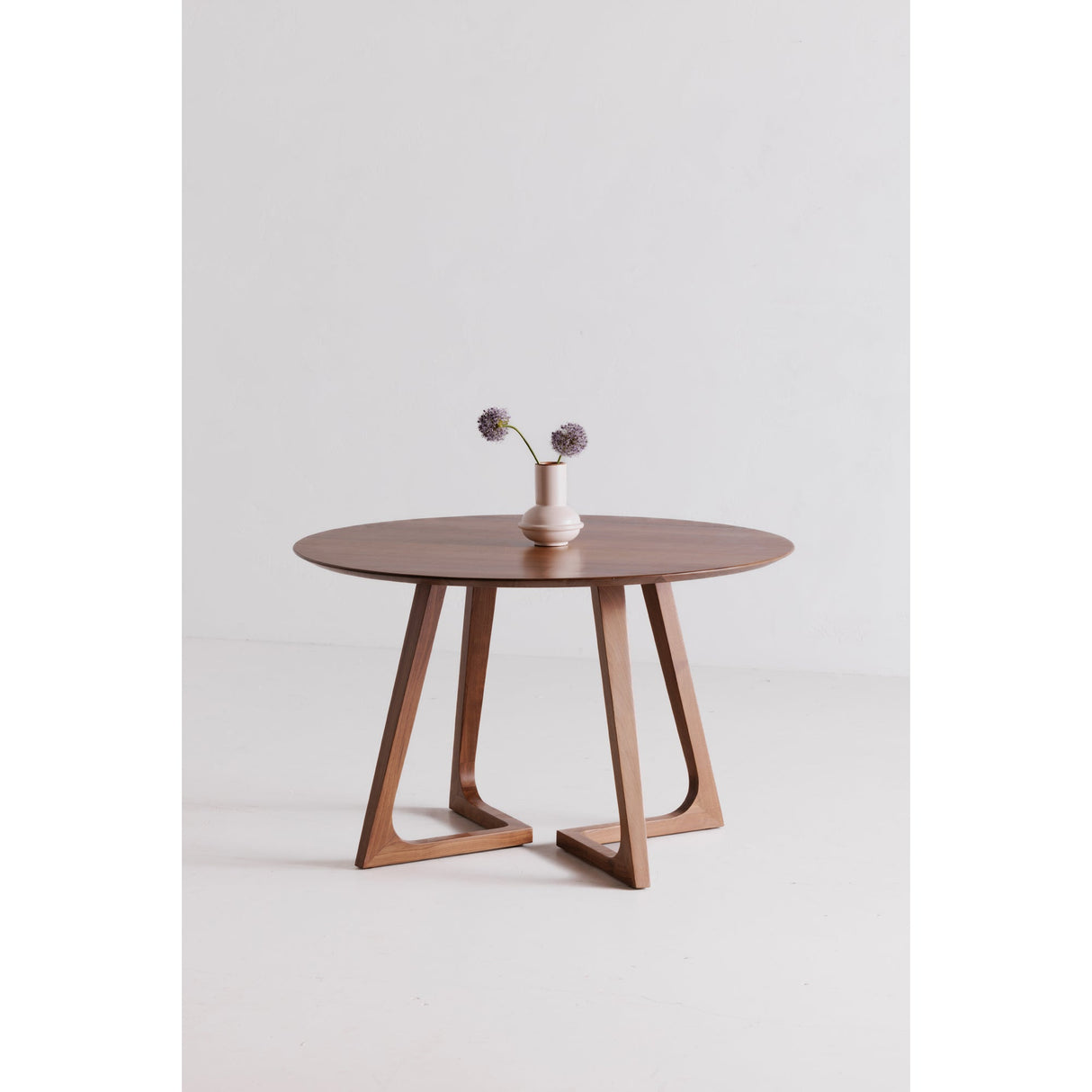 Godenza Brown Round Dining Table by Moe's Home at Eve Furniture