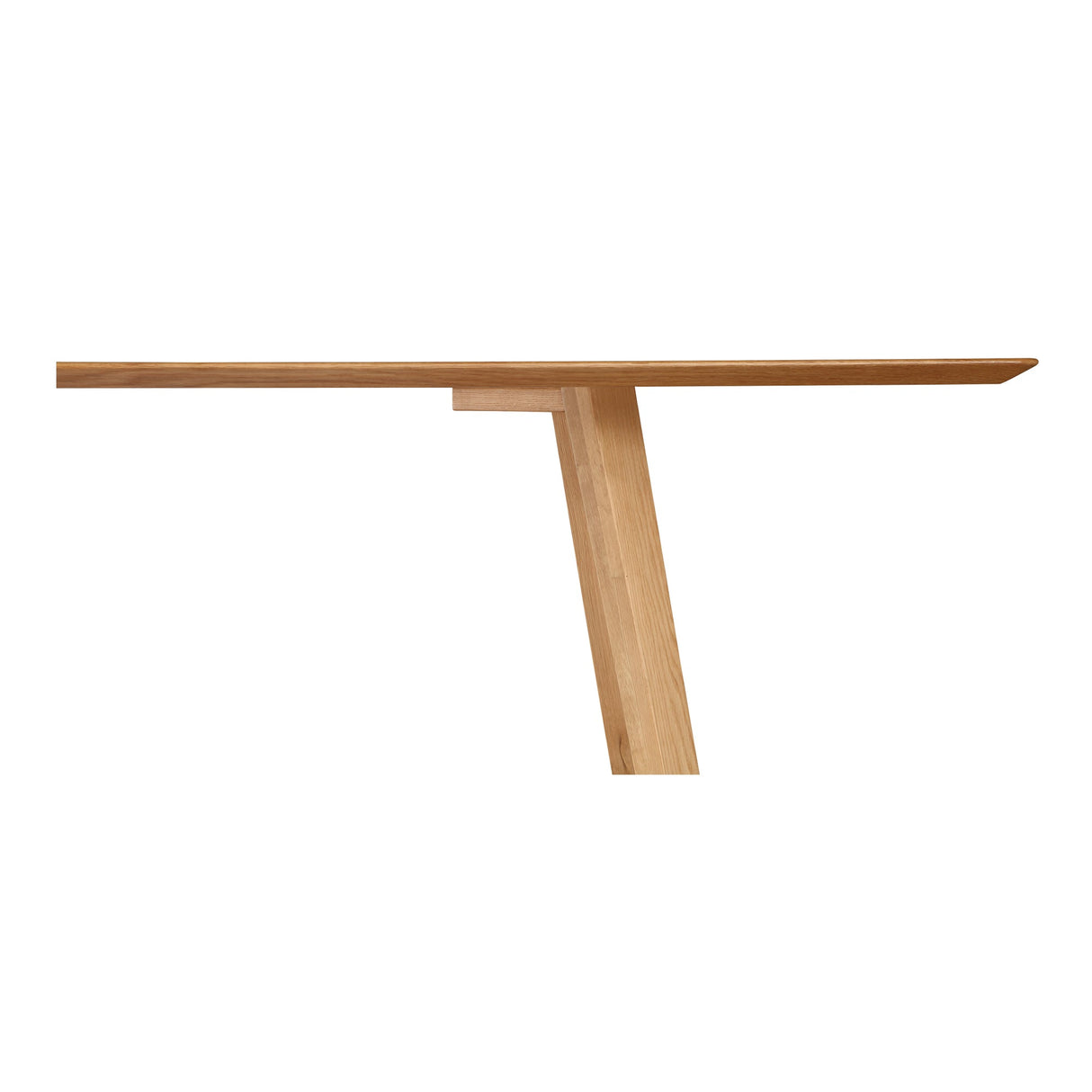 Godenza Oak Rectangular Dining Table by Moe's Home at Eve Furniture