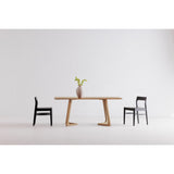 Godenza Oak Rectangular Dining Table by Moe's Home at Eve Furniture